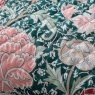 William Morris At Home Cray Forest Bedspread - Green/Cranberry