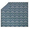 William Morris At Home Midnight Strawberry Thief Bedspread - Prussian Blue