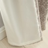 Bianca Bianca Chenille Leaves Eyelet Curtains - Natural