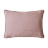 Laura Ashley Pussy Willow Embroidered Feather Cushion 35x50cm - Old Rose