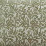 Bianca Chenille Leaves Cushion 50cm - Green