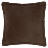 Furn Kallu Feather Cushion 45cm - Chocolate