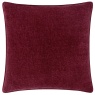 Yard Heath Velvet Textured Cushion 50cm - Beetroot