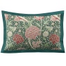 William Morris At Home Cray Forest Duvet Set - Green/Cranberry