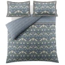 William Morris At Home Midnight Strawberry Thief Duvet Set - Prussian Blue