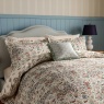Sanderson National Trust Moat Birds Duvet Set - Damson & Cobalt