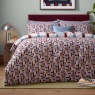 Furn Furn Selvan Duvet Set - Oatmilk & Burgundy