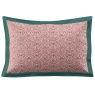 William Morris At Home Cray Forest Oxford Pillowcase Pair - Green/Cranberry