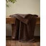 Pineapple Elephant Pineapple Elephant Jaipur Waffle Throw 150x200cm - Chocolate