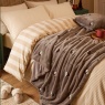 Furn Festive Puddings Throw 130x180cm - Mocha