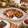 Christmas Joy Robin Serving Plate 41cm