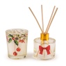 Candlelight Candlelight Christmas Ribbons & Bows Reed Diffuser 50ml & Votive Candle Gift Set