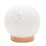 Widdop Hestia Round Dandelion Aroma Lamp - White
