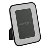 Widdop Impressions Black Oval Corner Photo Frame 4x6in