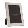 Widdop Impressions Art Deco Scallop Metal Plated Photo Frame 5x7in - Silver