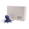 Widdop Objets D'art Glass Deep Blue Octopus Figurine