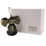 Widdop Objets D'art Glass Trumpet Elephant Figurine