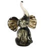 Widdop Objets D'art Glass Trumpet Elephant Figurine