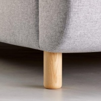 Rounded Leg - Natural Ash