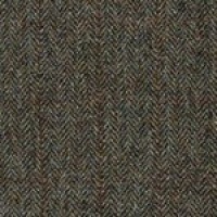 Harris Tweed Herringbone Forest