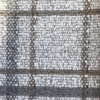2628 Silver Taupe Plaid Boucle