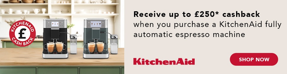 KitchenAid Coffee Machines - Up to £250 Cashback!